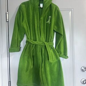 The Children's Place Green Kids Pajamas with Dinosaur Embroidery